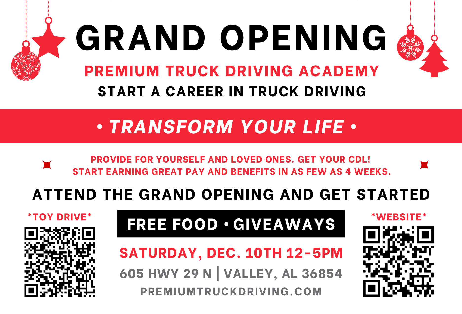 Grand Opening_Premium Truck Driving Academy